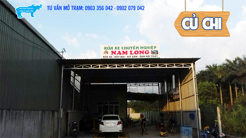 Trạm rửa xe ô tô Củ Chi