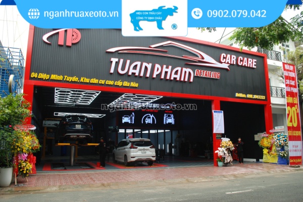 Mặt bằng kinh doanh tiệm rửa xe ô tô cần rộng rãi và tại vị trí đắc địa