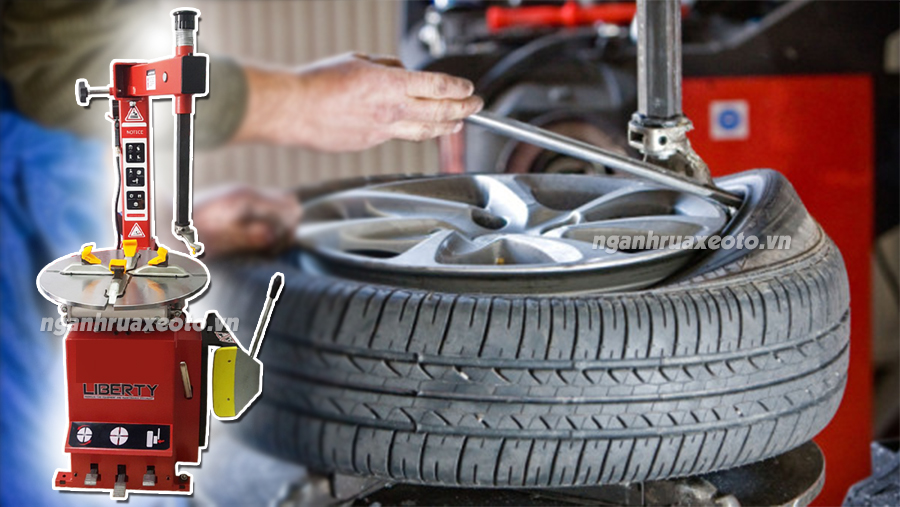 Mẫu máy ra vào lốp liberty