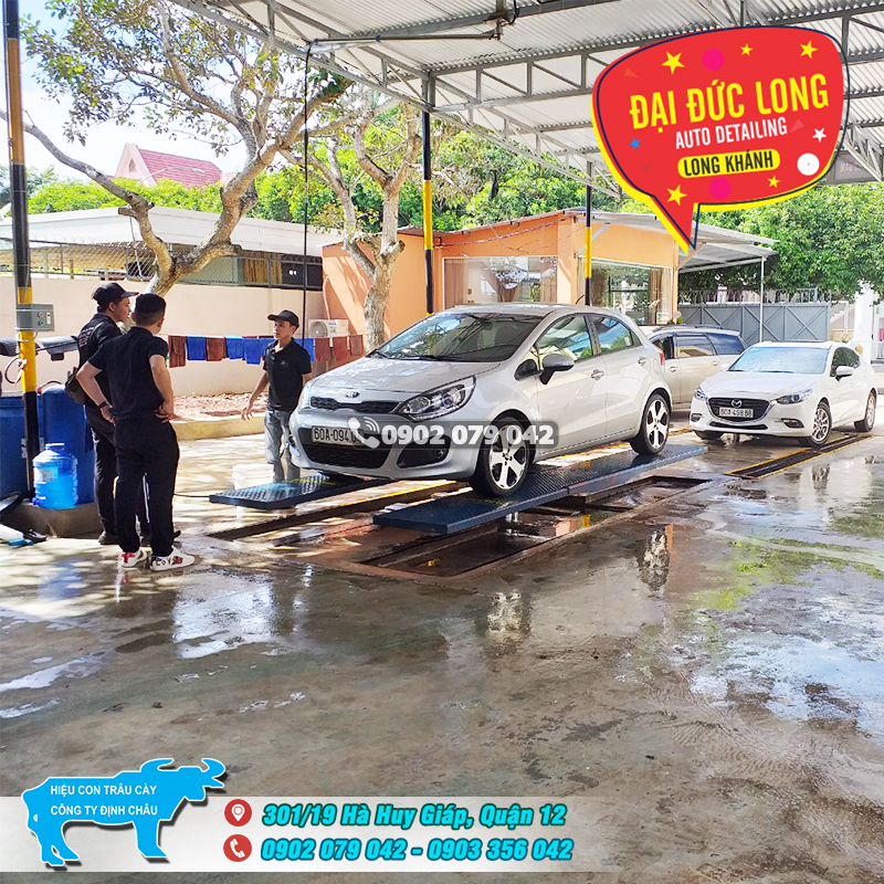 Lắp đặt Trung Tâm rửa và chăm sóc ô tô Long Khánh