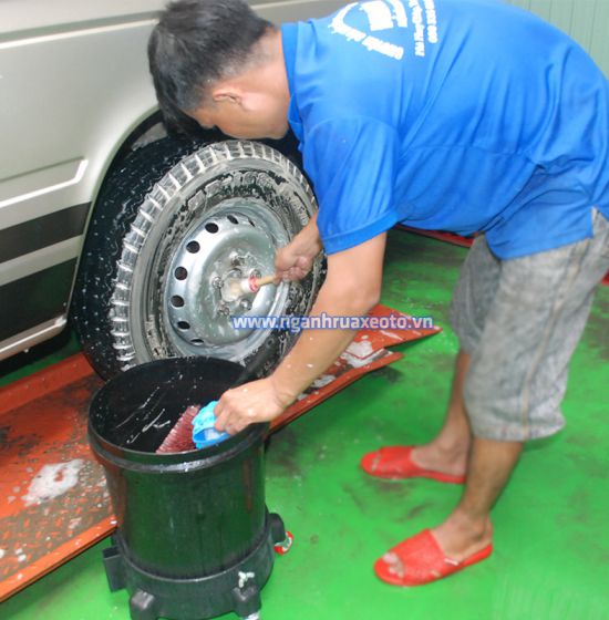 Xô rửa xe & Lọc chắn cát