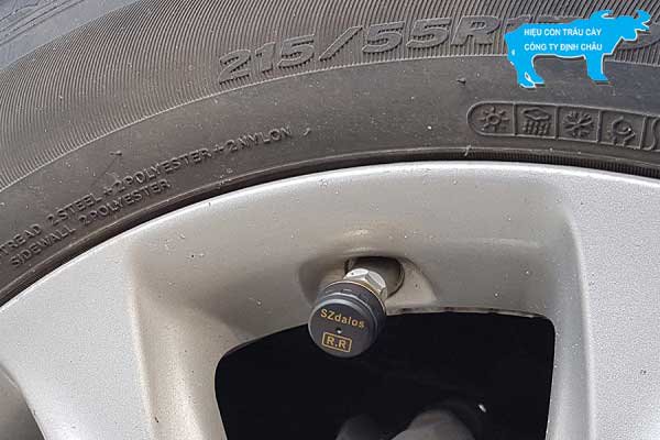 Cảm biến áp suất lốp gắn ngoài