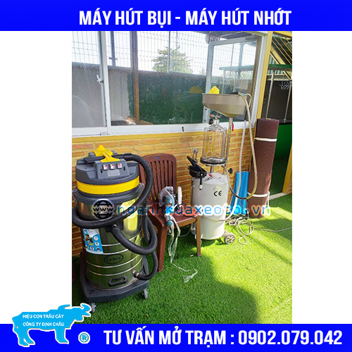 máy hút bụi và máy hút nhớt