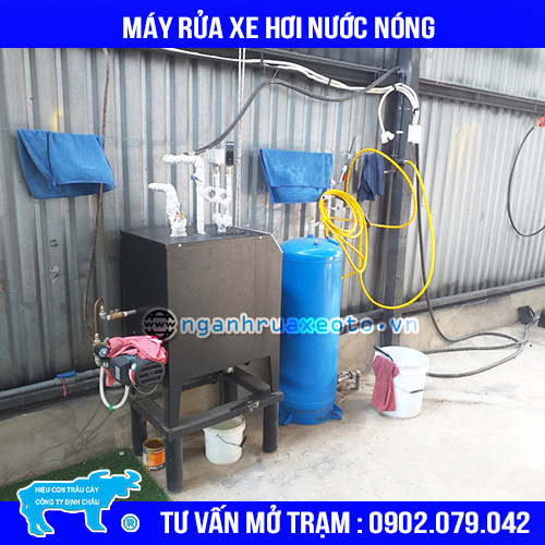 Máy rửa xe hơi nước nóng siêu diệt khuẩn
