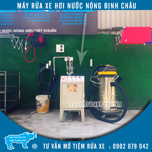 Máy rửa xe hơi nước nóng Việt Nam