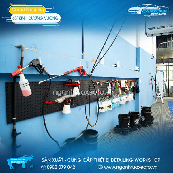 dụng cụ rửa xe