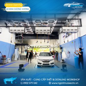 mô hình rửa xe detailing workshop tp hcm