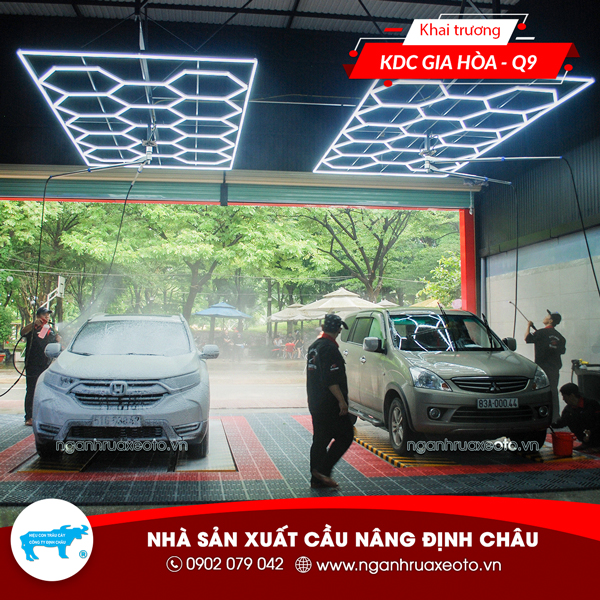 Thiết bị rửa xe ô tô tphcm