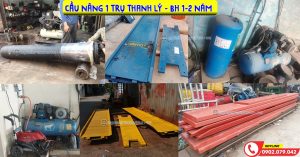 Cầu nâng 1 trụ thanh lý