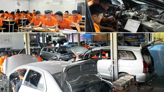 Học nghề sửa chữa ô tô ở đâu?