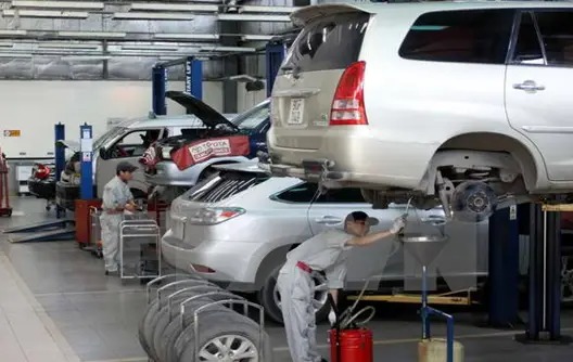 sửa chữa thân xe ô tô