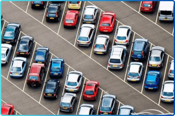 Kích Thước Bãi Đỗ Xe Ô Tô