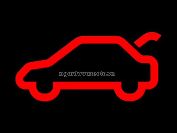 Ký hiệu cảnh báo cốp sau mở