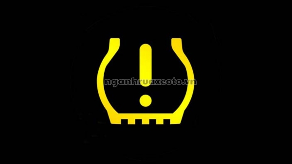 Ký hiệu bật sáng khi bánh xe có lượng hơi thấp hơn mức tiêu chuẩn