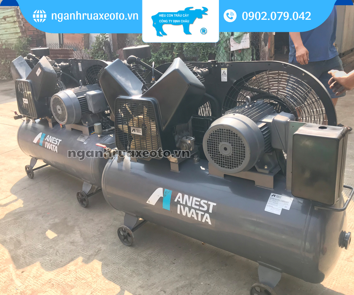 Máy nén khí Nhật bãi được phân loại dựa trên công nghệ, công suất và điện áp
