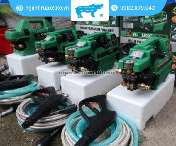 Tự rửa xe tại nhà dễ dàng hơn với bí quyết chọn máy rửa xe mini phù hợp