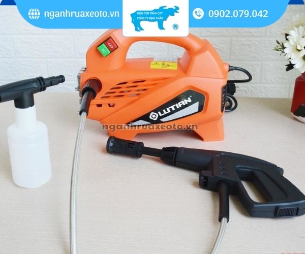Máy rửa xe Lutian LT-210G-1600 làm sạch mạnh mẽ