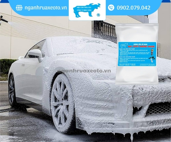 Sản phẩm bọt tuyết không chạm với khả năng làm sạch lên đến 99%