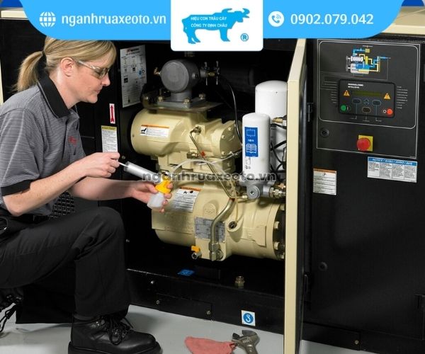 Áp dụng đúng lịch trình bảo dưỡng máy nén khí để tránh được các sự cố không mong muốn