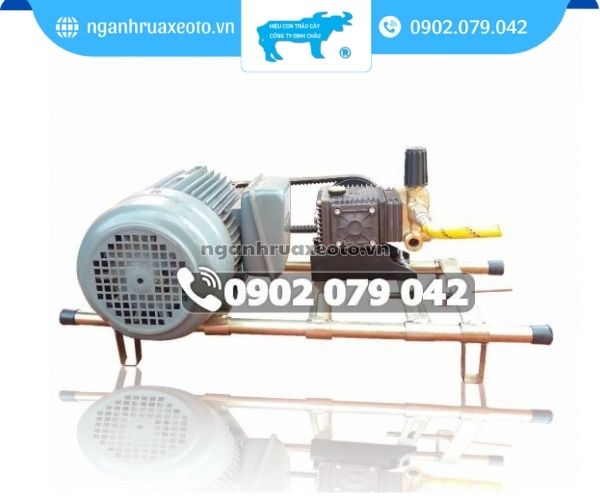 Máy rửa xe cao áp thương hiệu Stellato (Ý) với khả năng vận hành mạnh mẽ