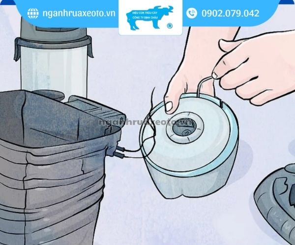 Lý do nên vệ sinh máy hút bụi công nghiệp thường xuyên