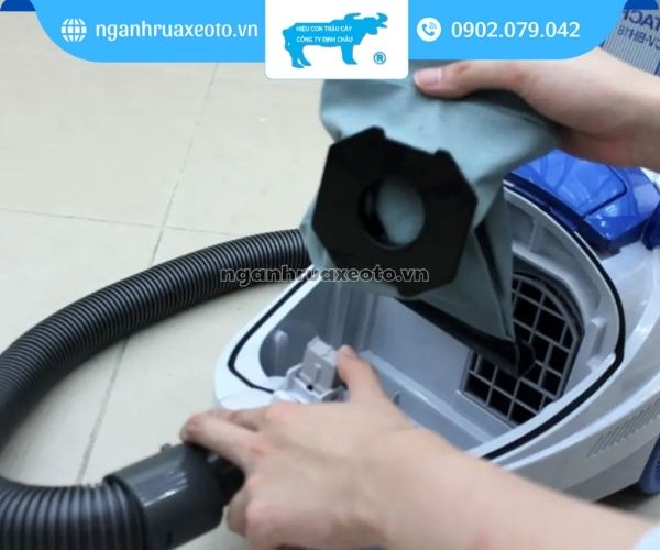 Cầu chì nhiệt của máy bị hỏng do máy hút bụi không chạy