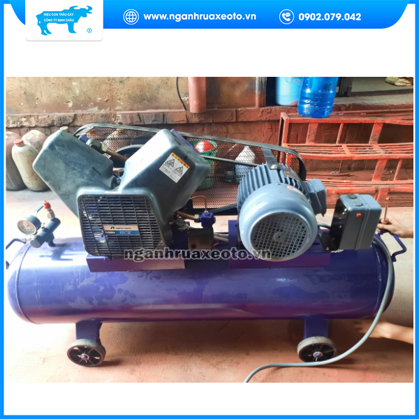 Máy nén khí Nhật Bãi 5HP 140L