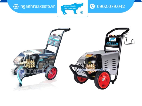 Chọn máy rửa xe cao áp có công suất phù hợp