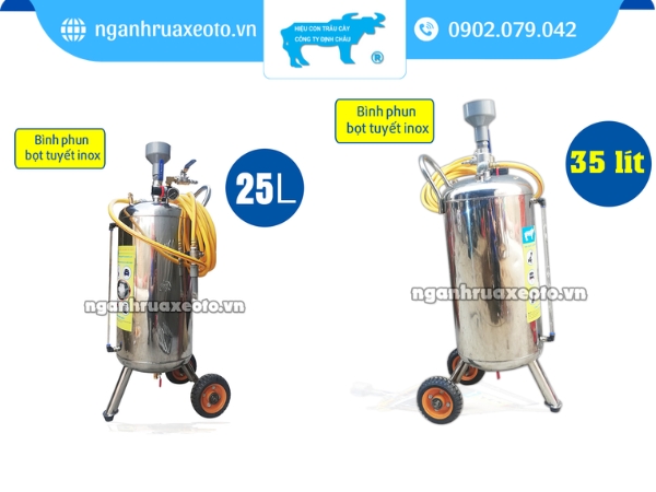 Bình phun bọt tuyết