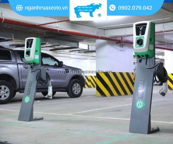 Trạm sạc xe máy điện tạo hạ tầng xanh cho giao thông bền vững và hiện đại