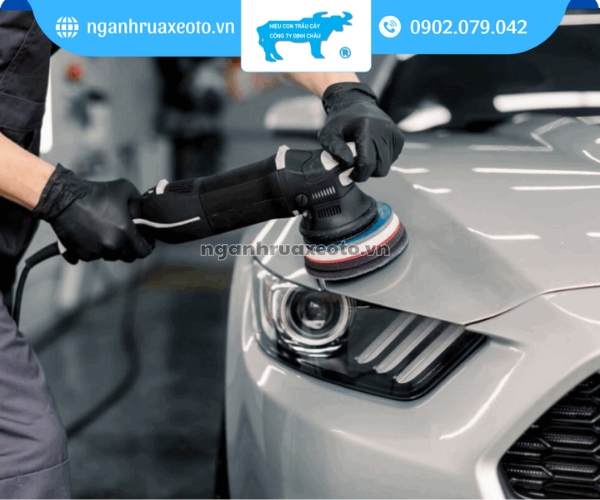 Tìm hiểu quy trình đánh bóng sơn xe ô tô cùng một số lưu ý để duy trì tuổi thọ xe