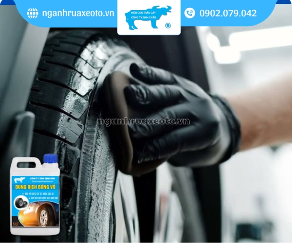 Khám phá 3+ dung dịch đánh bóng lốp xe ô tô được ưa chuộng hiện nay