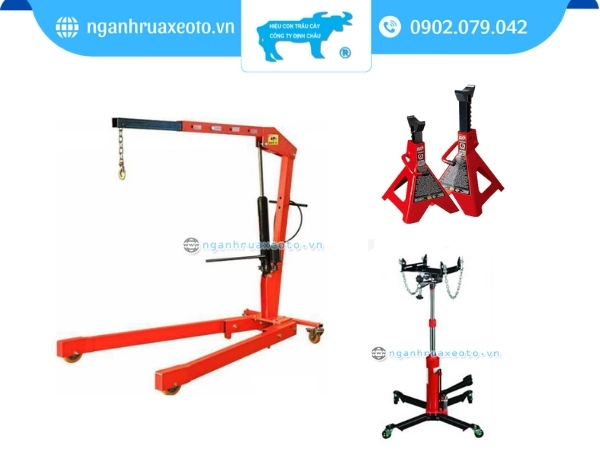 Cẩu móc động cơ, giá đỡ hộp số và mễ kê