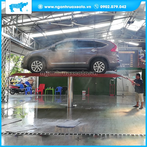 Cầu nâng Ấn Độ 1 trụ được đánh giá cao về độ bền và mức độ ổn định