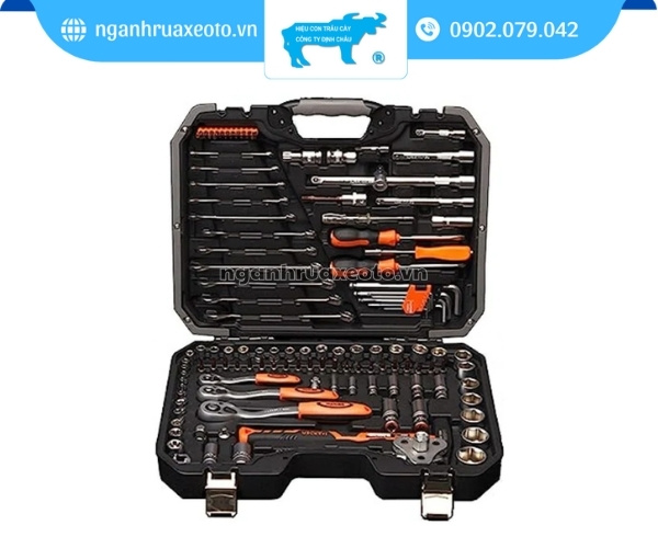 Bộ cờ lê tua vít dùng để tháo lắp bánh xe, yên xe, phanh và bảo dưỡng động cơ xe máy