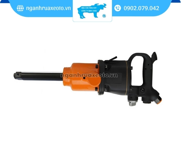 Súng xiết bu lông được sử dụng chủ yếu để tháo lắp bánh xe, các chi tiết lớn cần lực xiết cao