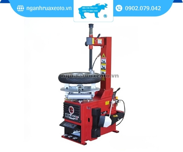 Máy ra vào lốp xe thay lốp nhanh chóng 10-21 inch, hạn chế hư hỏng lốp và vành xe máy