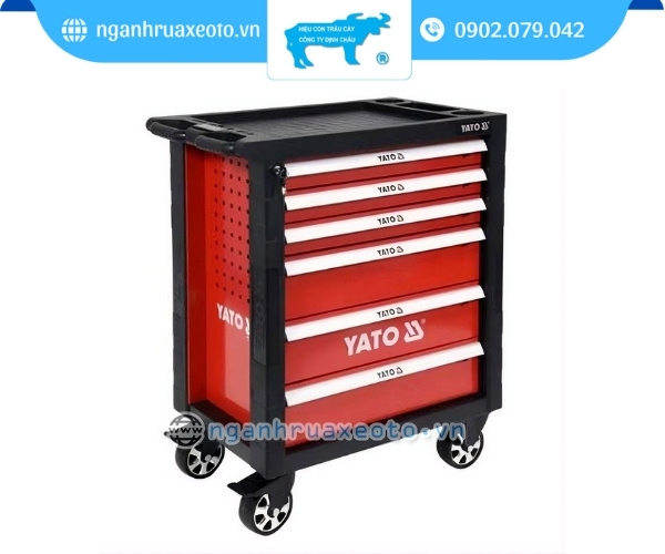 Tủ đồ nghề sửa xe giúp lưu trữ công cụ, tiết kiệm thời gian và bảo vệ dụng cụ khỏi hư hỏng