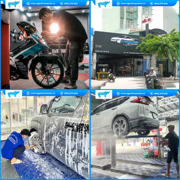 Mở tiệm rửa xe ở nông thôn sẽ có lời với chiến lược đúng