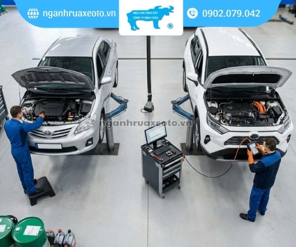Bảo dưỡng ô tô hybrid khác gì với xe xăng