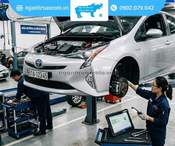Bảo dưỡng ô tô hybrid