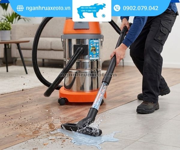 Máy hút bụi có hút nước được không tùy vào từng loại sản phẩm