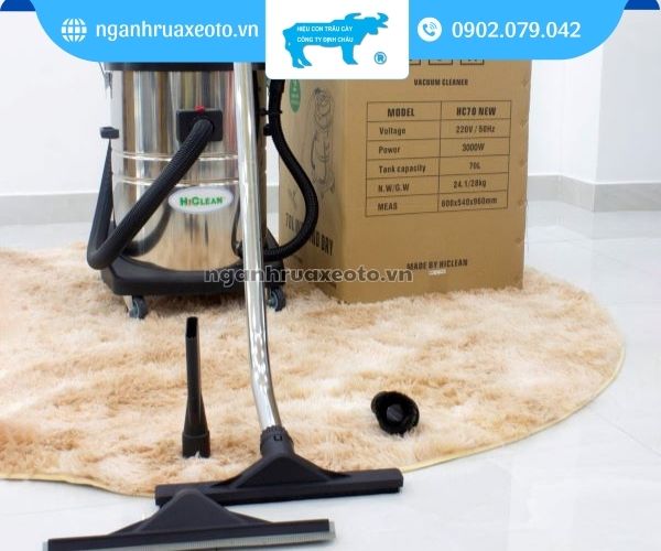 Công suất ảnh hưởng như thế nào tới hiệu quả hút bụi