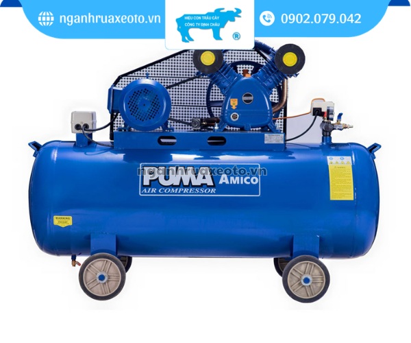Máy nén khí là nguồn cấp hơi chính cho toàn bộ tiệm